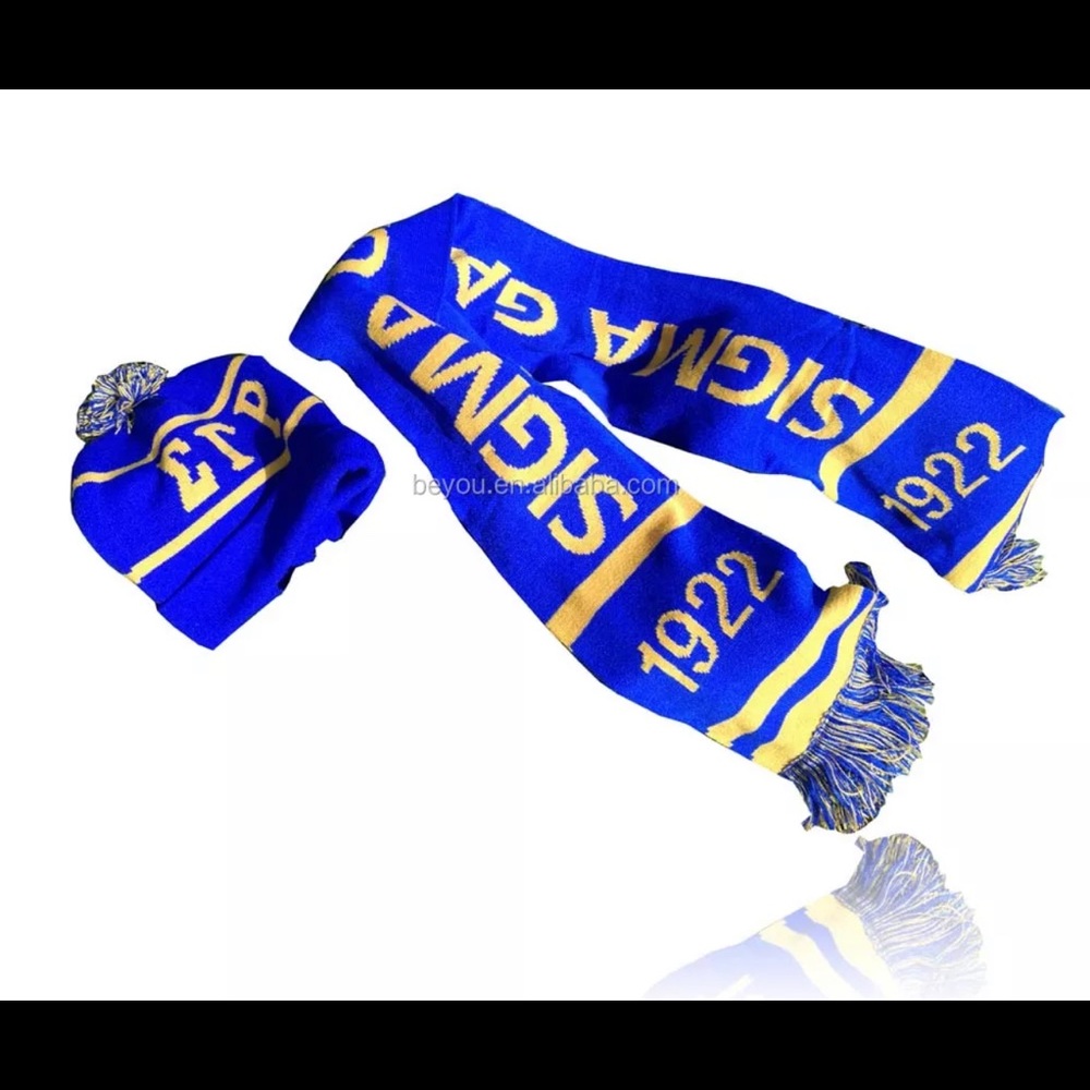 Sorority Hat and Scarf set